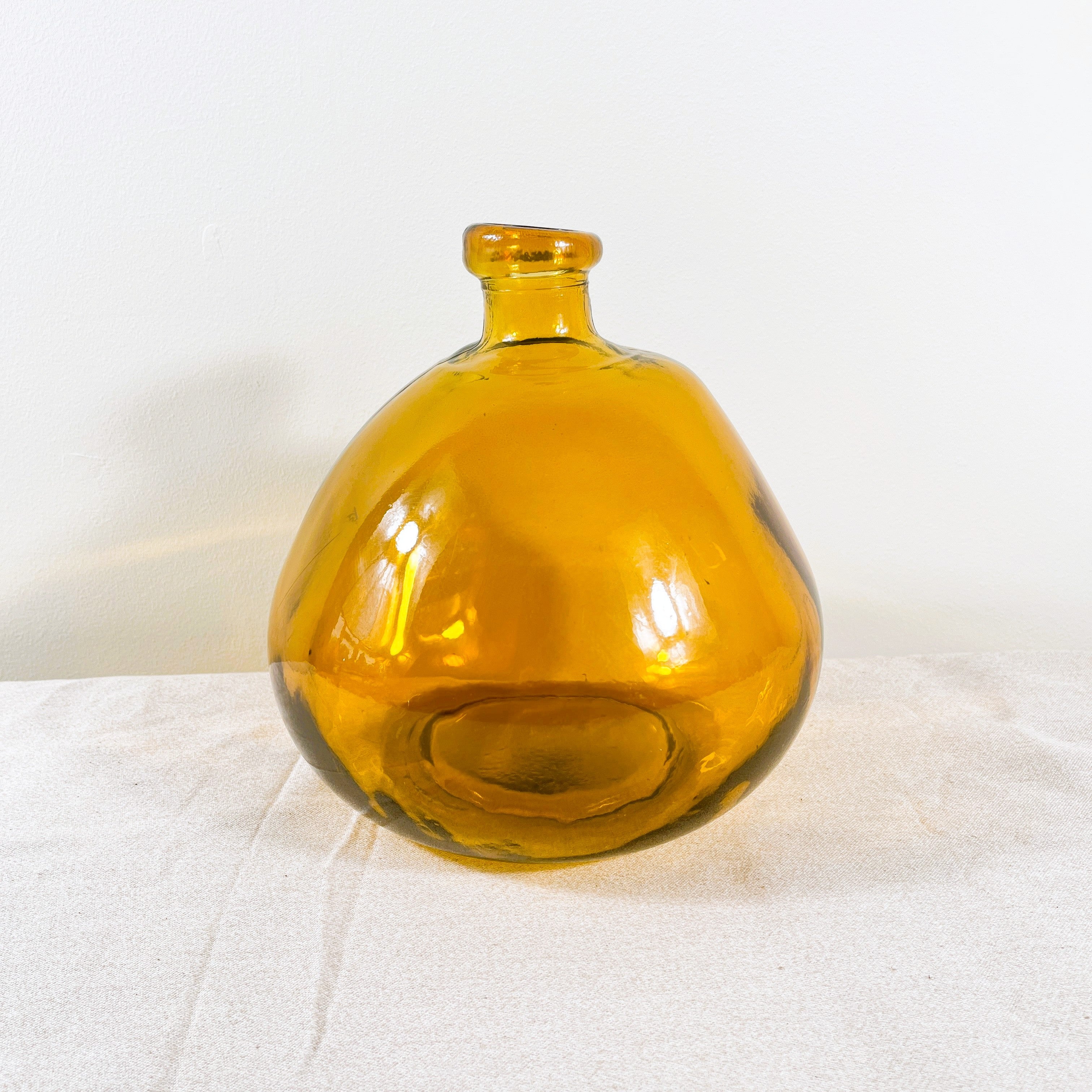 Recycled Glass Simplicity Blown Glass Vase 23cm