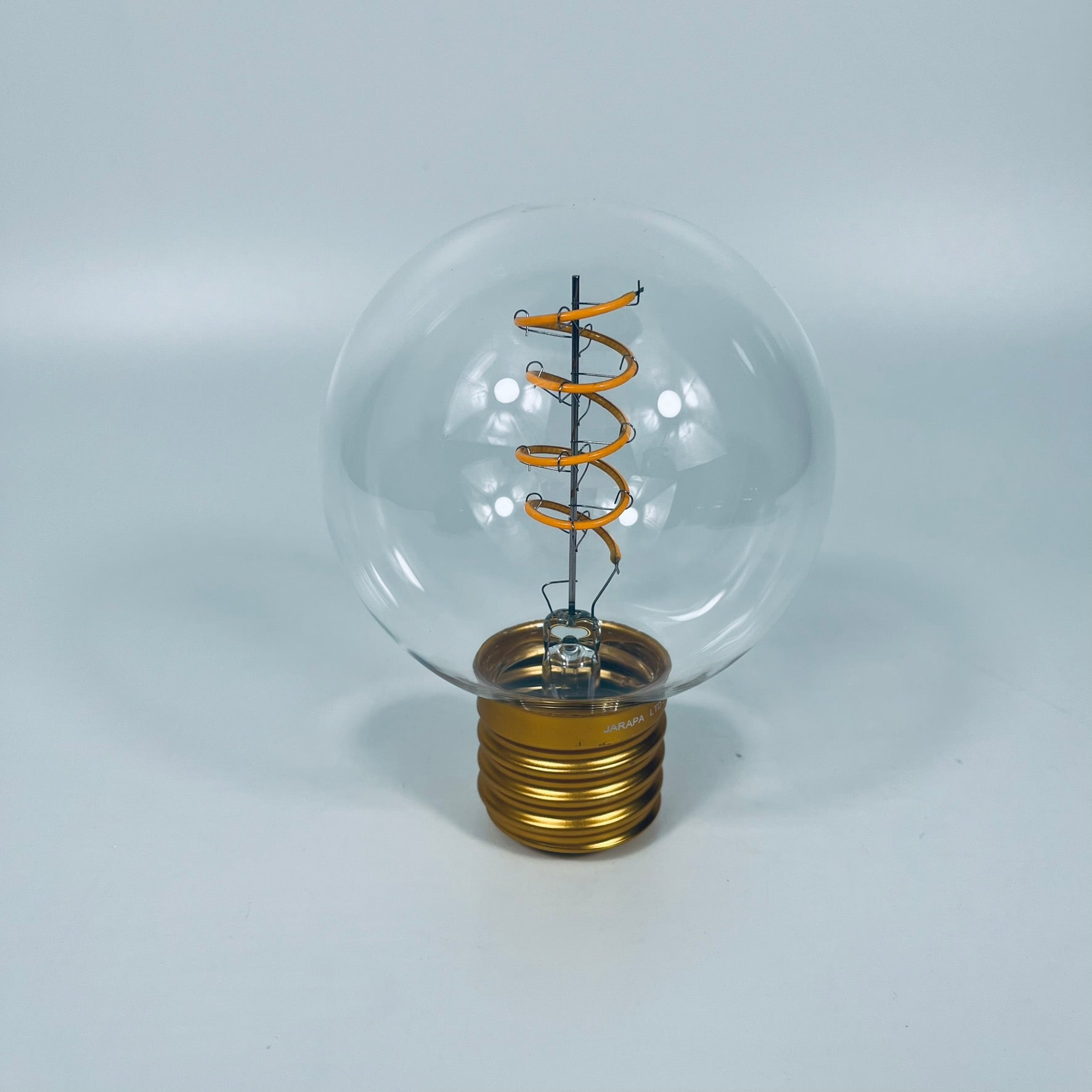 Cordless USB LED Lightbulb | Spiral Filament Lightbulb