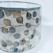 Printed Petal Drum Shade