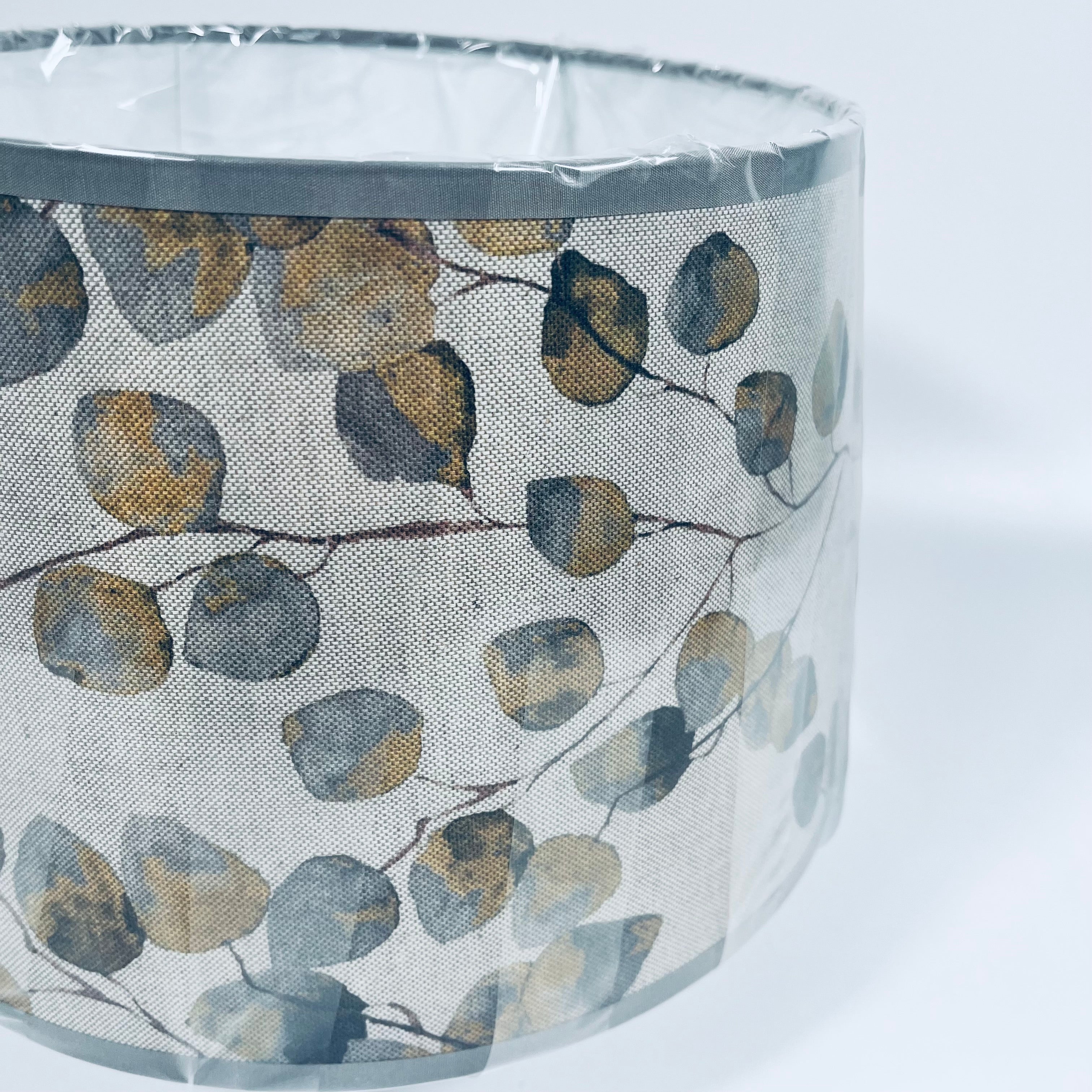 Printed Petal Drum Shade