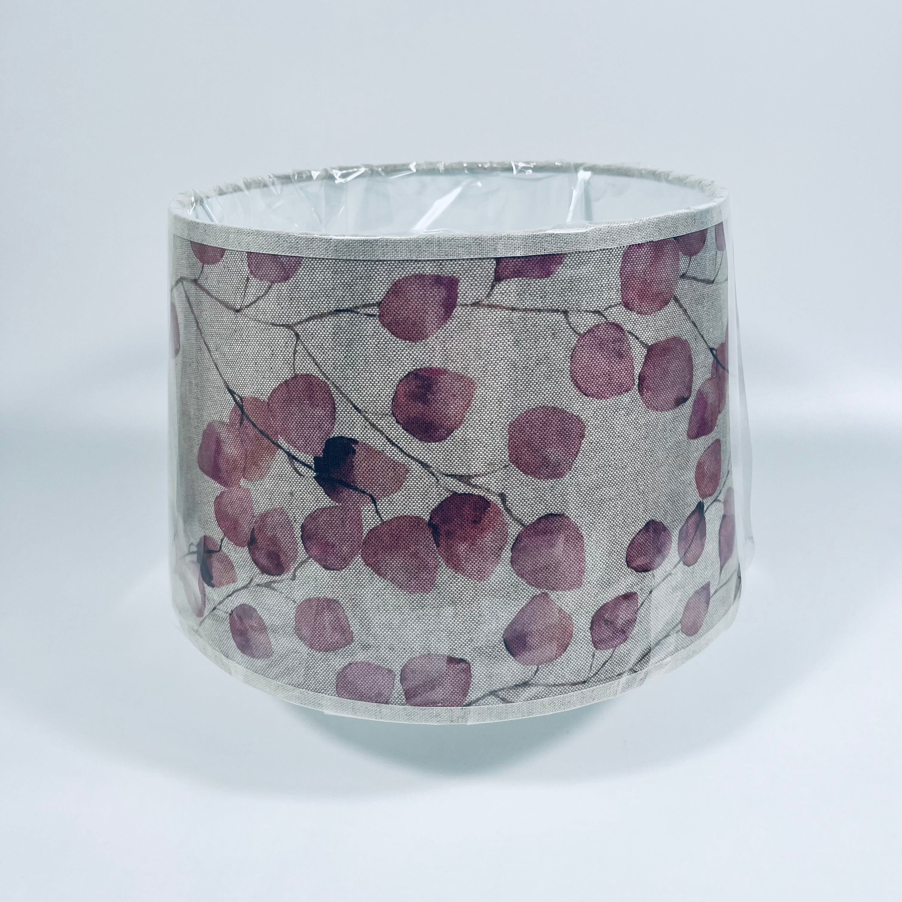 Printed Petal Drum Shade