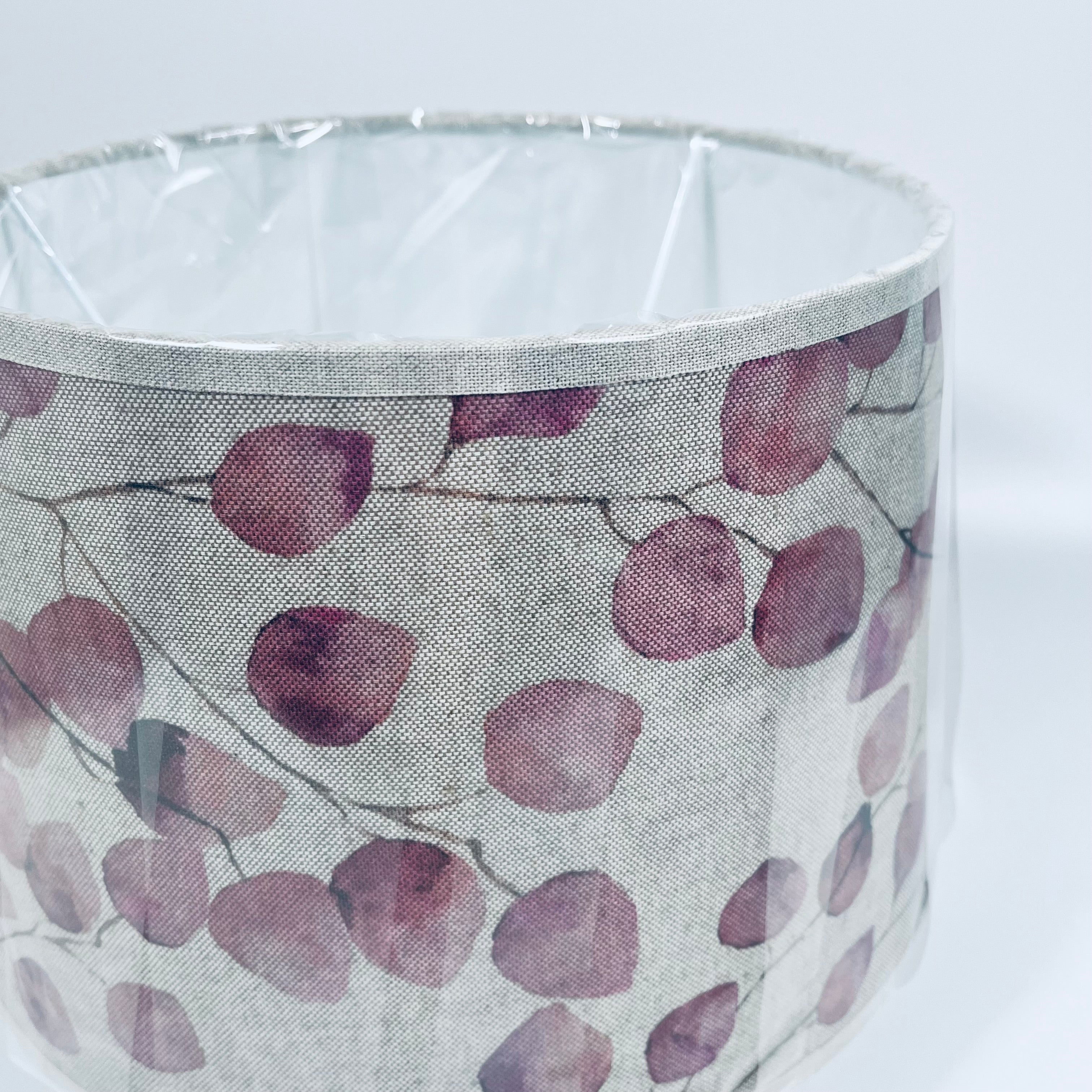 Printed Petal Drum Shade