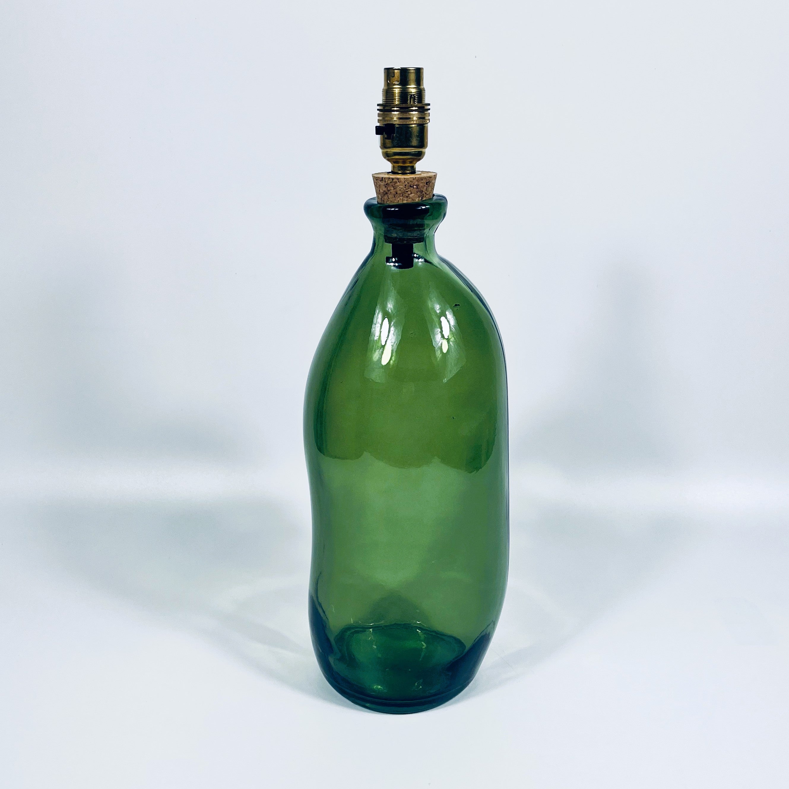 Simplicity Recycled Glass Lamp (Cool Colours) 41cm
