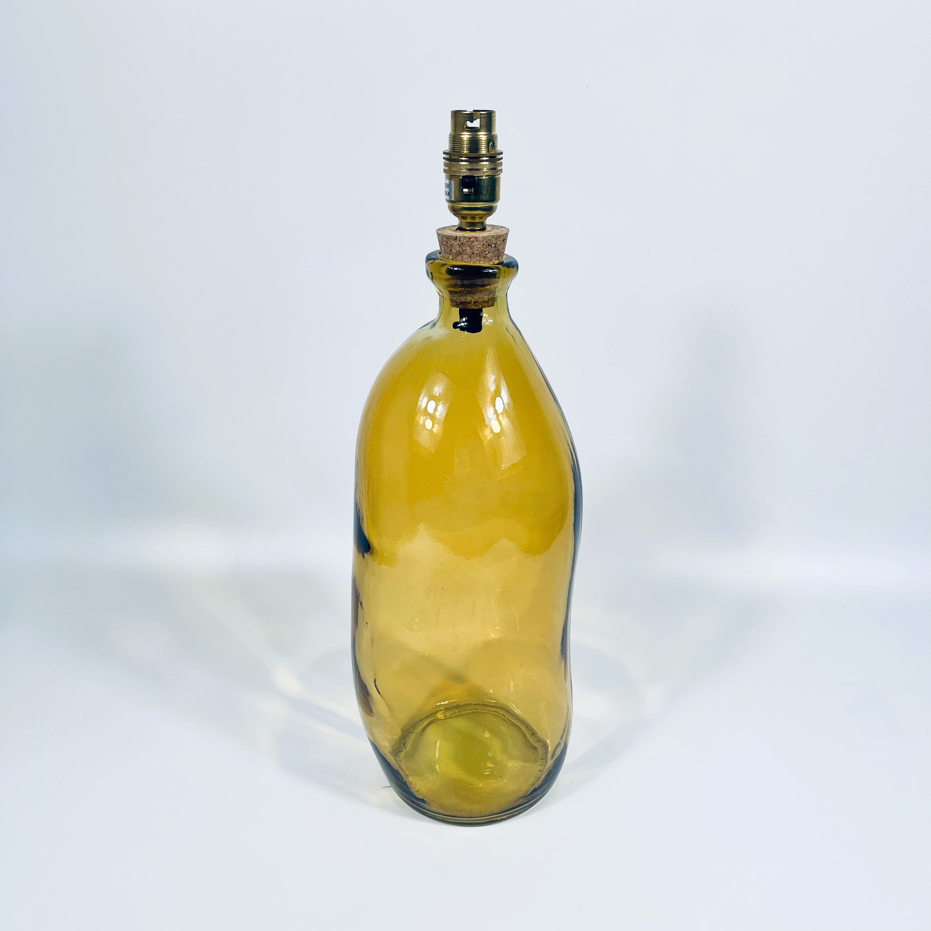 Simplicity Recycled Glass Lamp (Warm Colours) 41cm