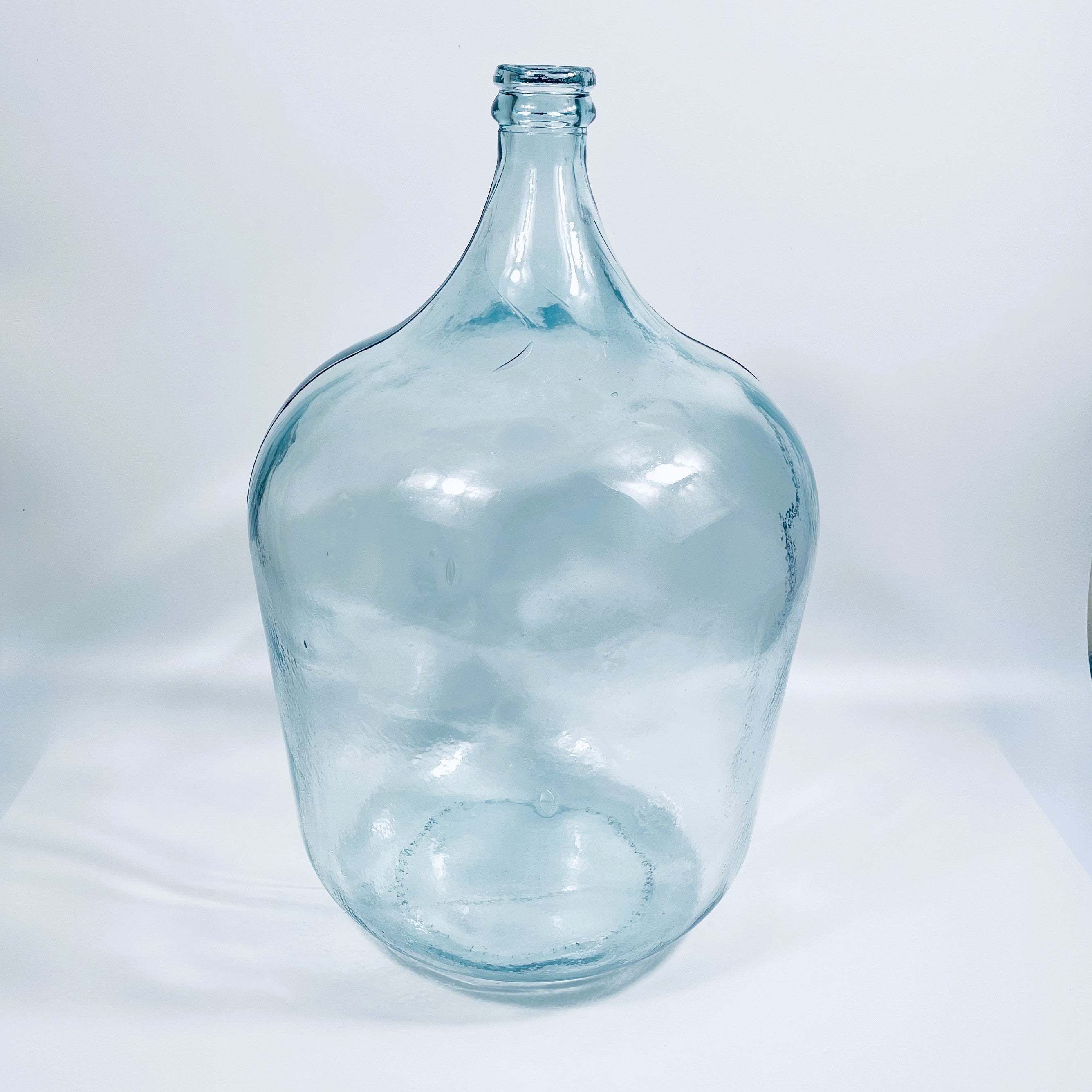 Large Recycled glass Demijohn Bottle Vase 56cm