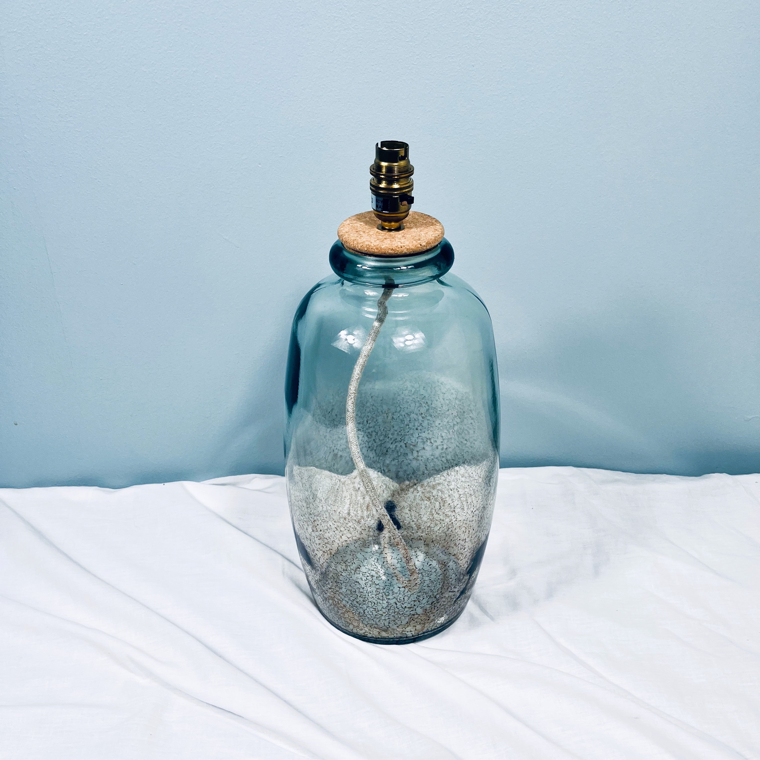 Martos "Ombre" Recycled Glass Lamp 41cm