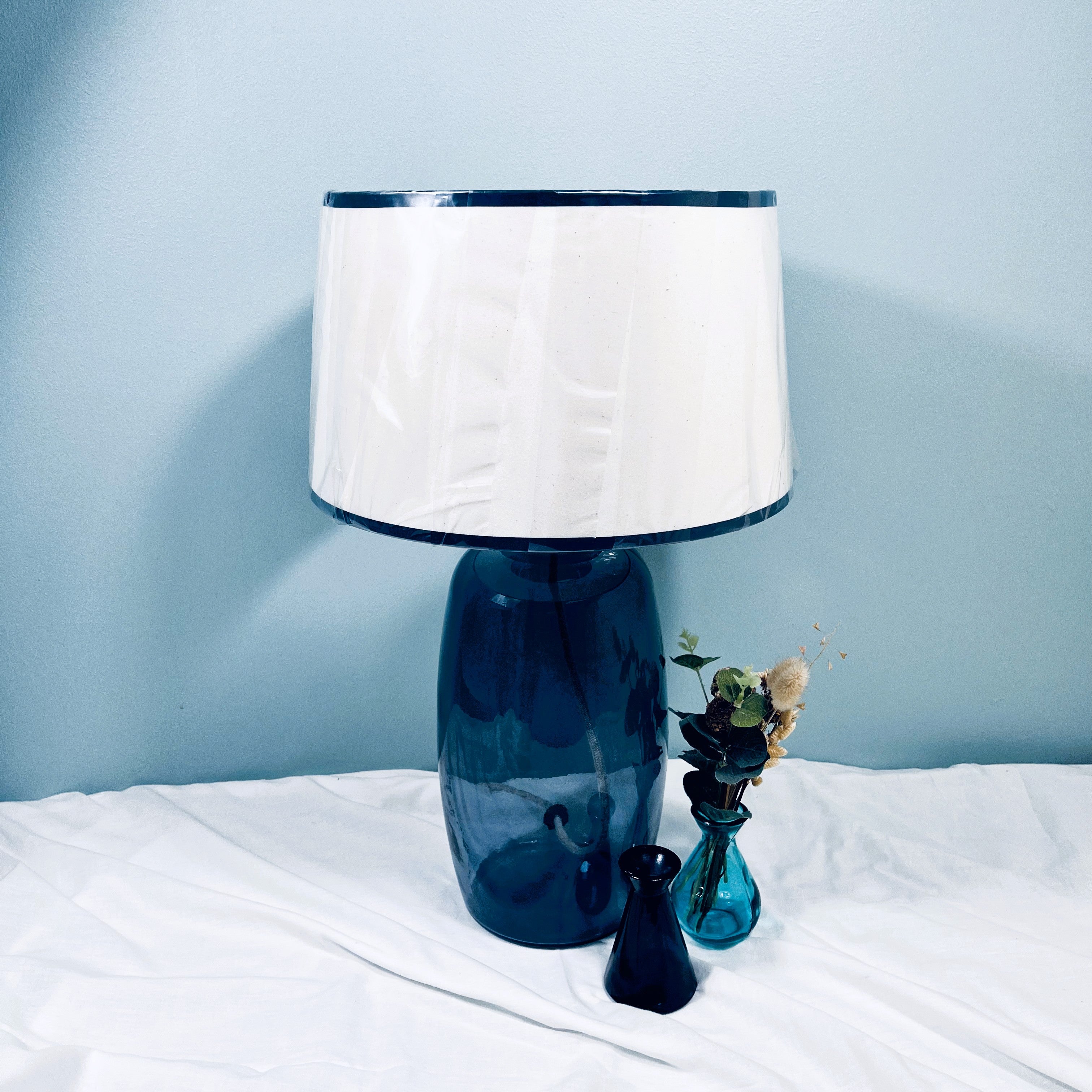 Martos Recycled Glass Lamp 41cm