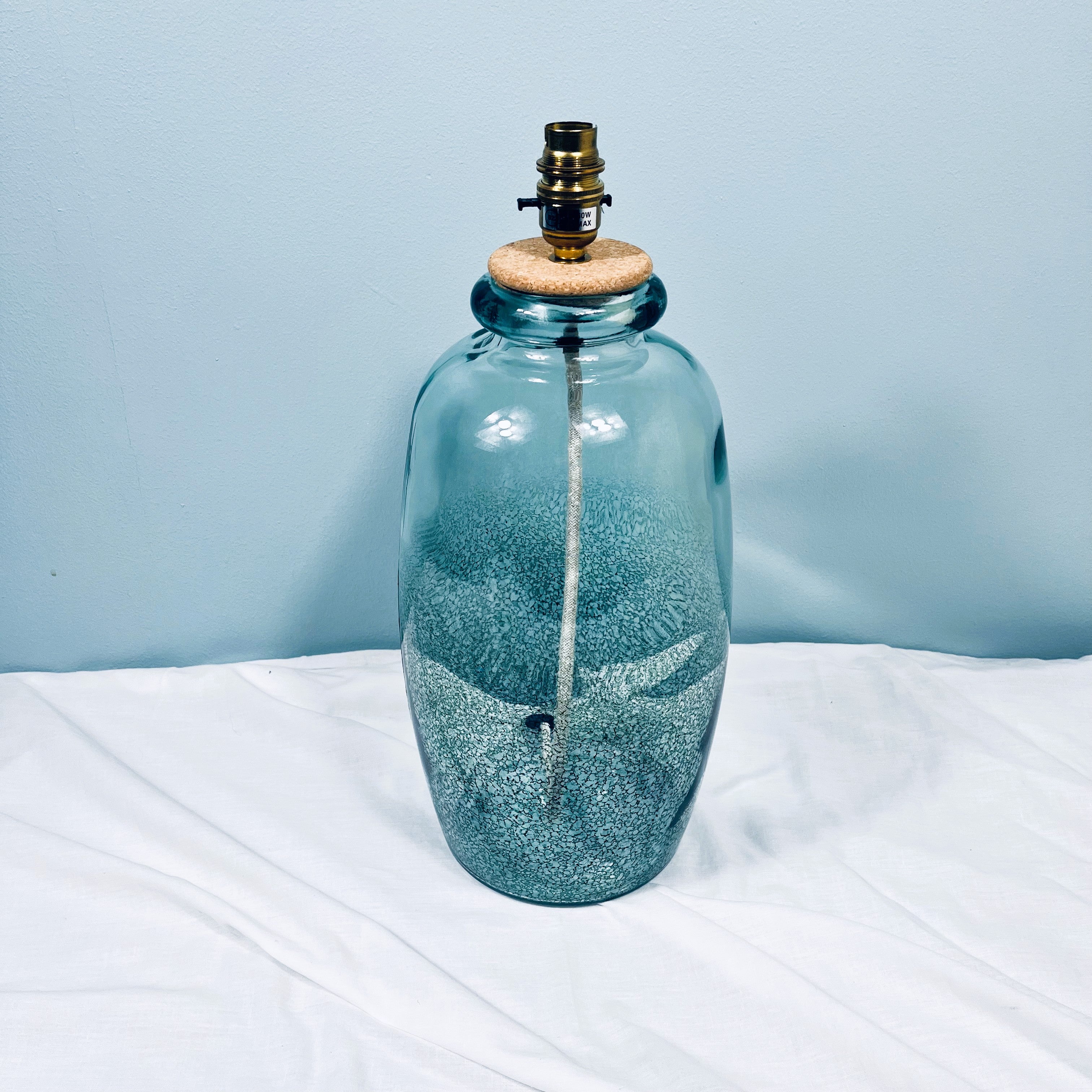 Martos "Ombre" Recycled Glass Lamp 41cm