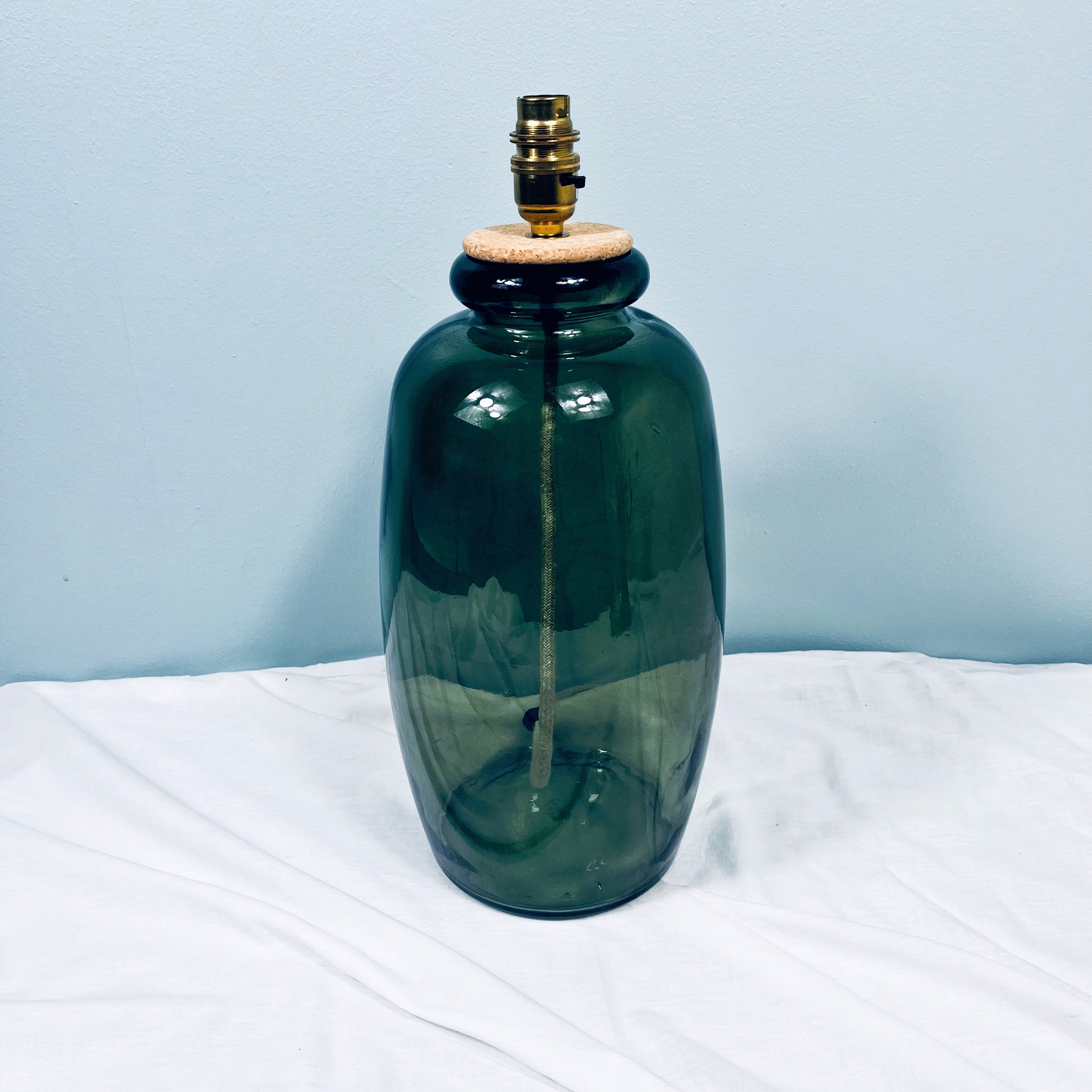 Martos Recycled Glass Lamp 41cm
