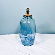 Martos "Ombre" Recycled Glass Lamp 41cm