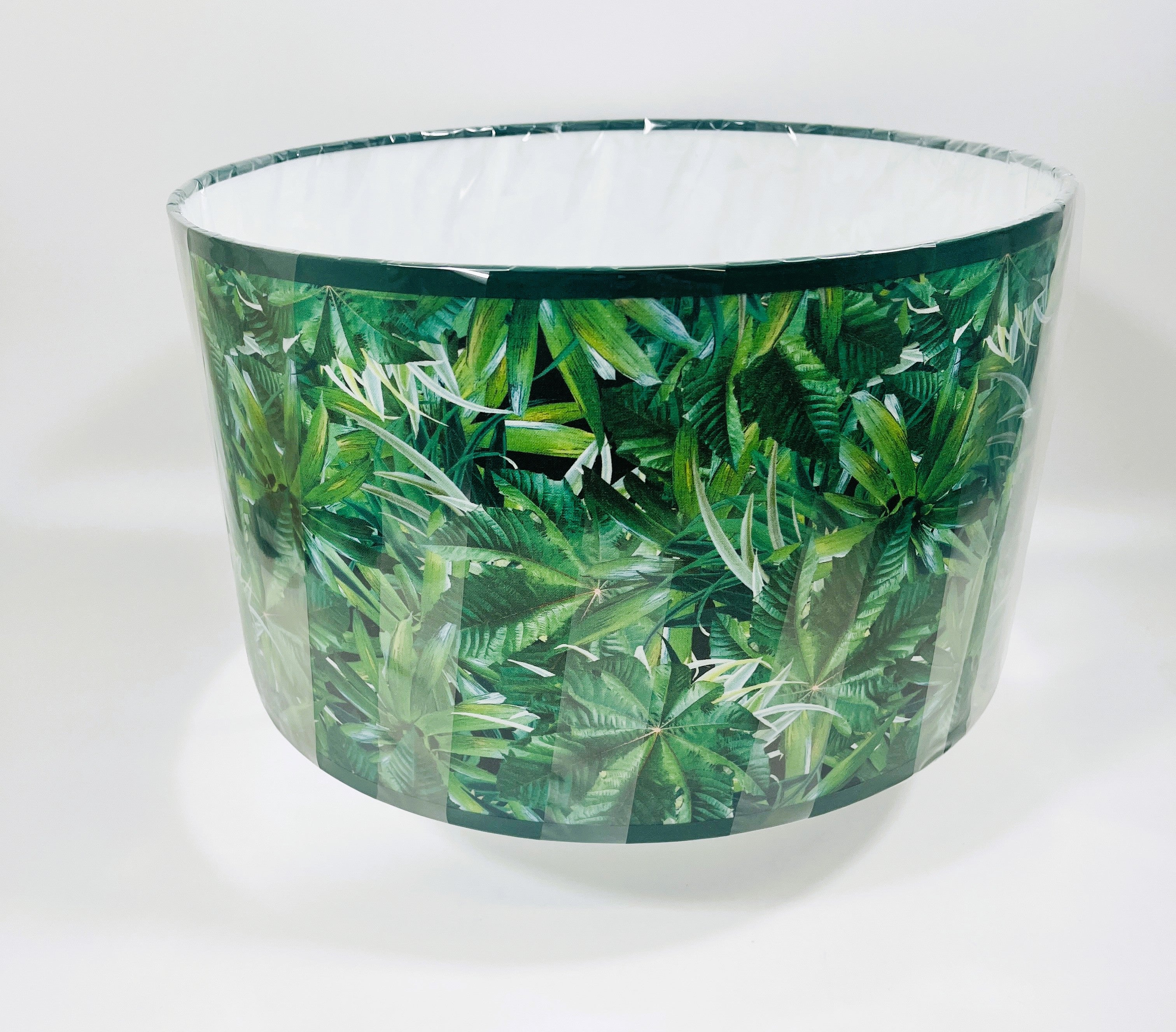 Limited Edition Green Leaf Lampshade