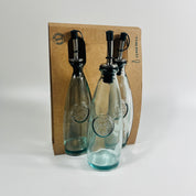 Recycled Glass Authentic Oil / Vinegar Bottle 300ml