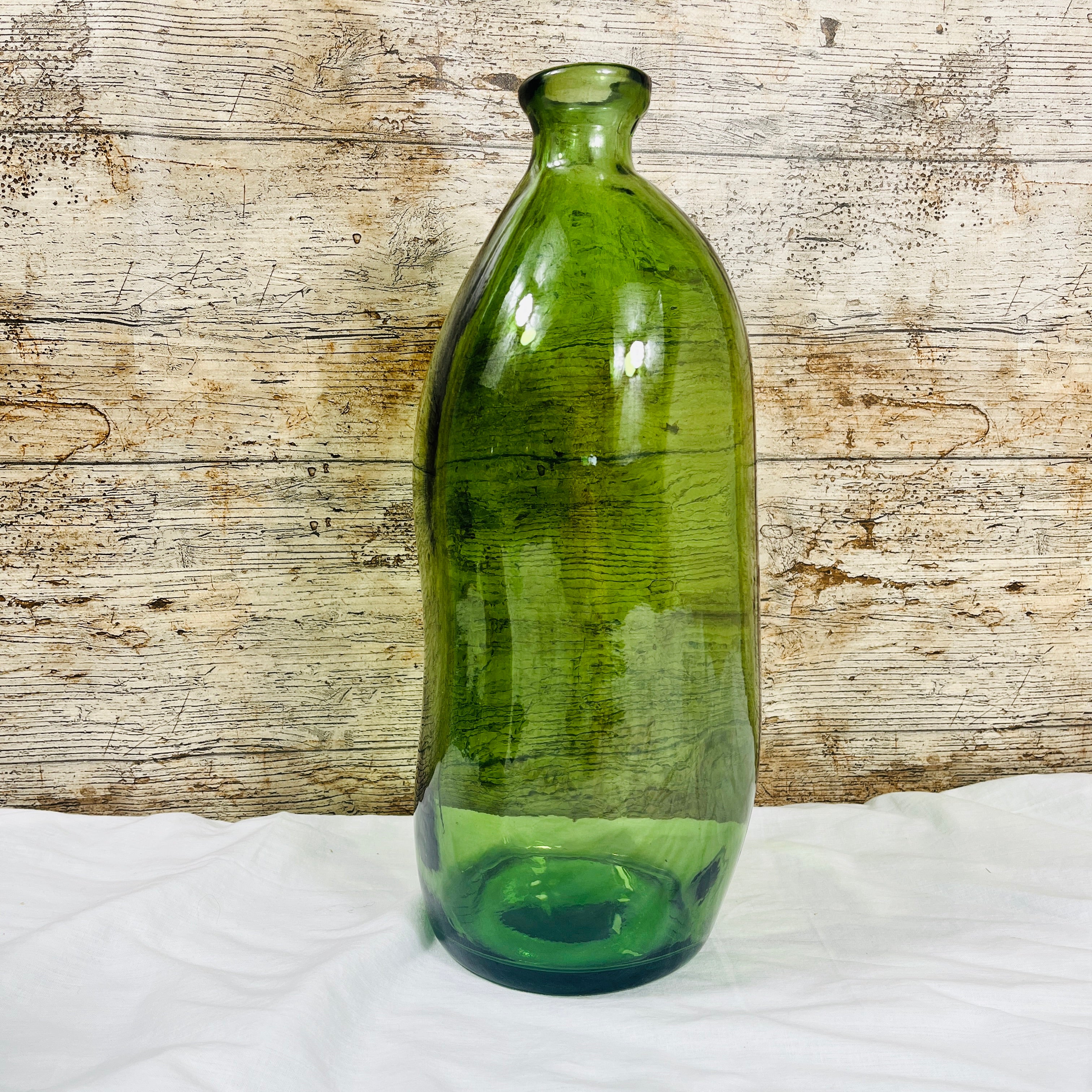 Recycled Glass Simplicity Blown Glass Vase 35cm