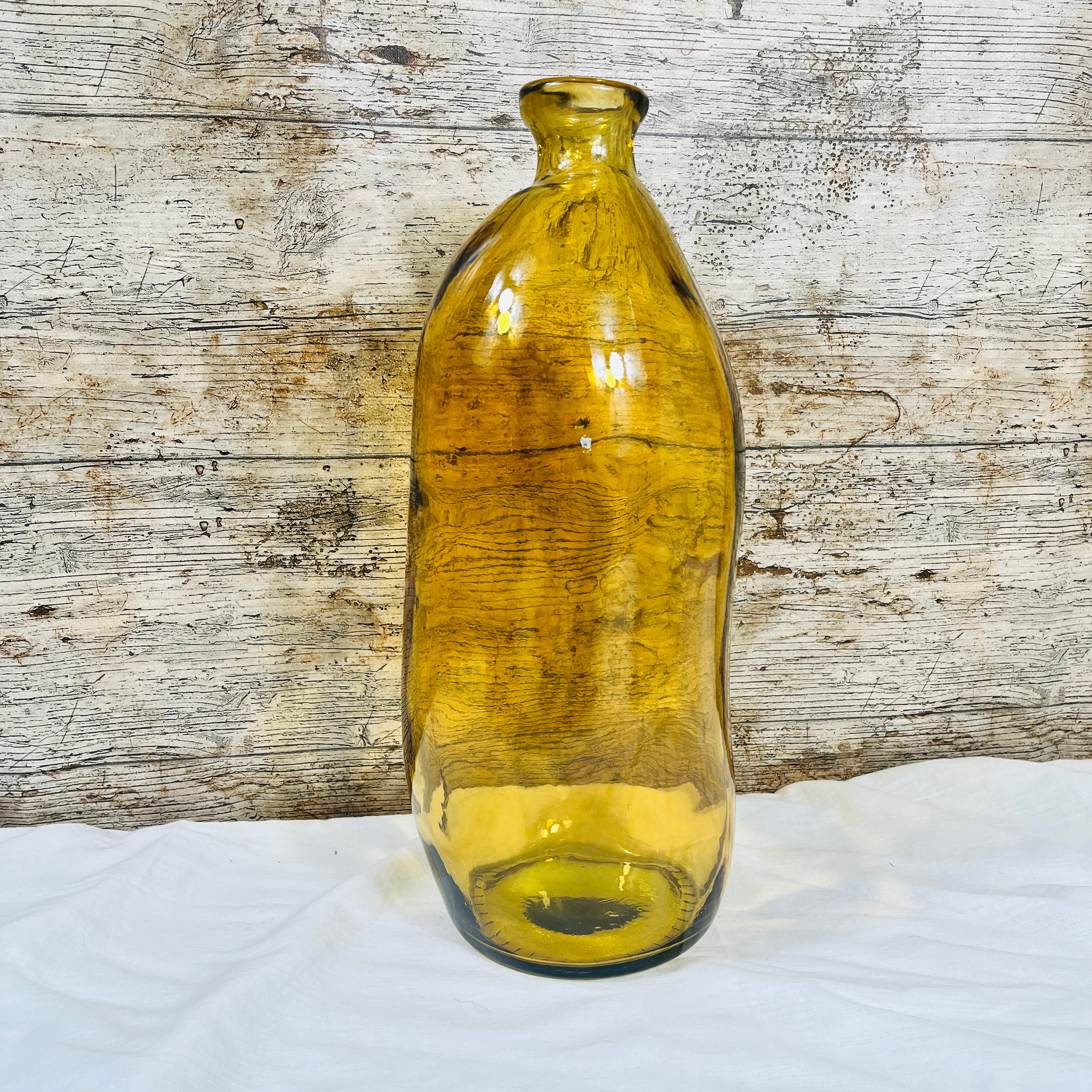 Recycled Glass Simplicity Blown Glass Vase 35cm