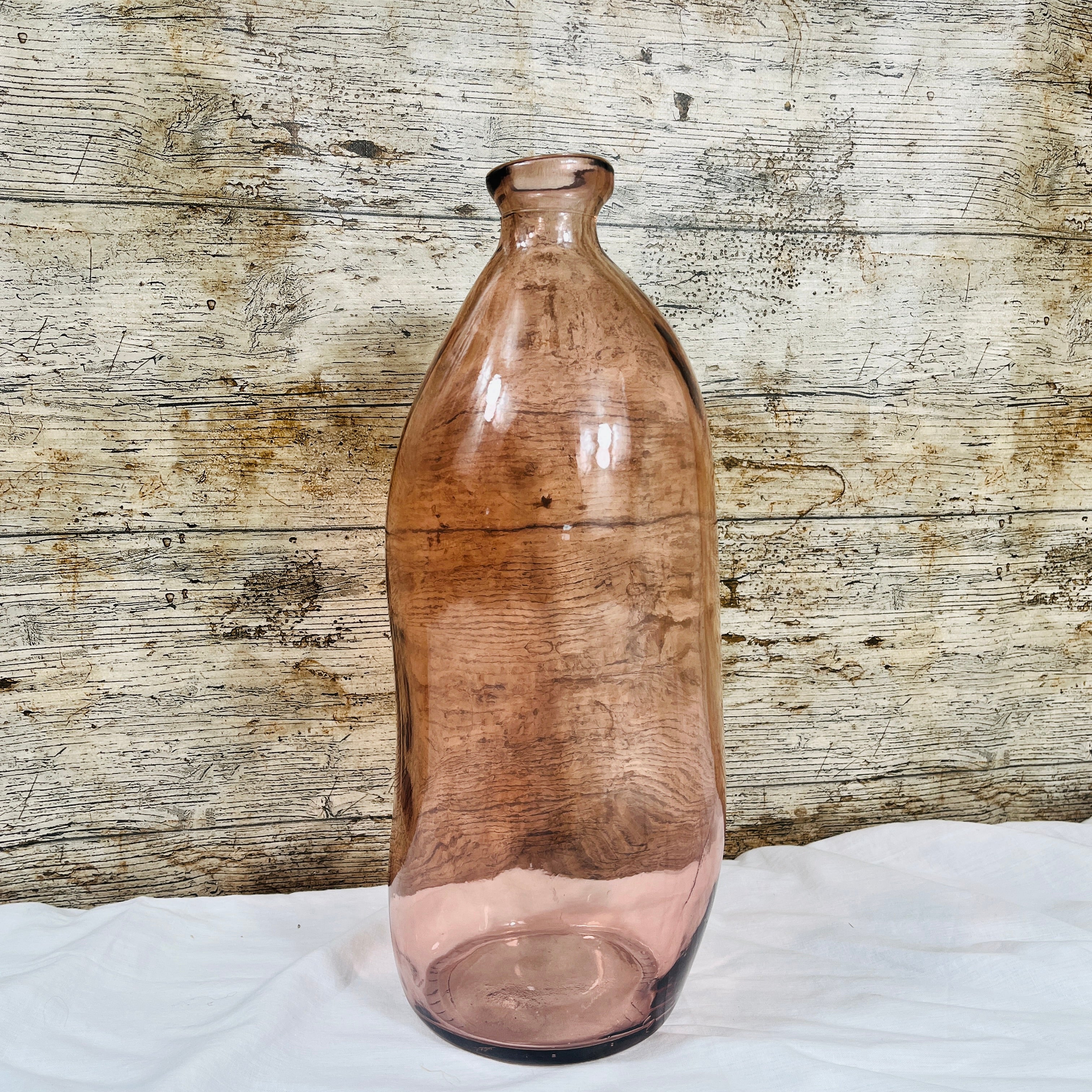 Recycled Glass Simplicity Blown Glass Vase 35cm
