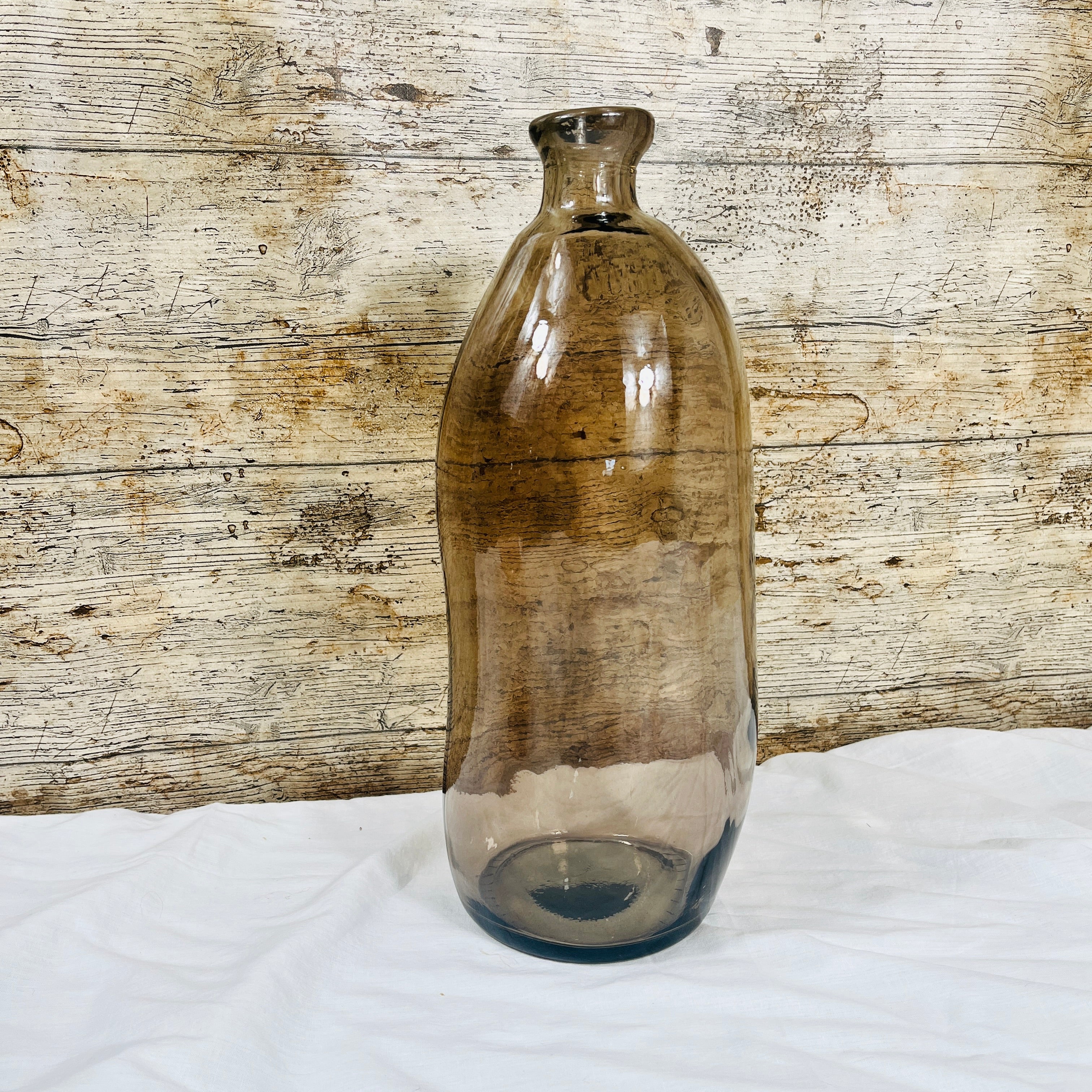 Recycled Glass Simplicity Blown Glass Vase 35cm