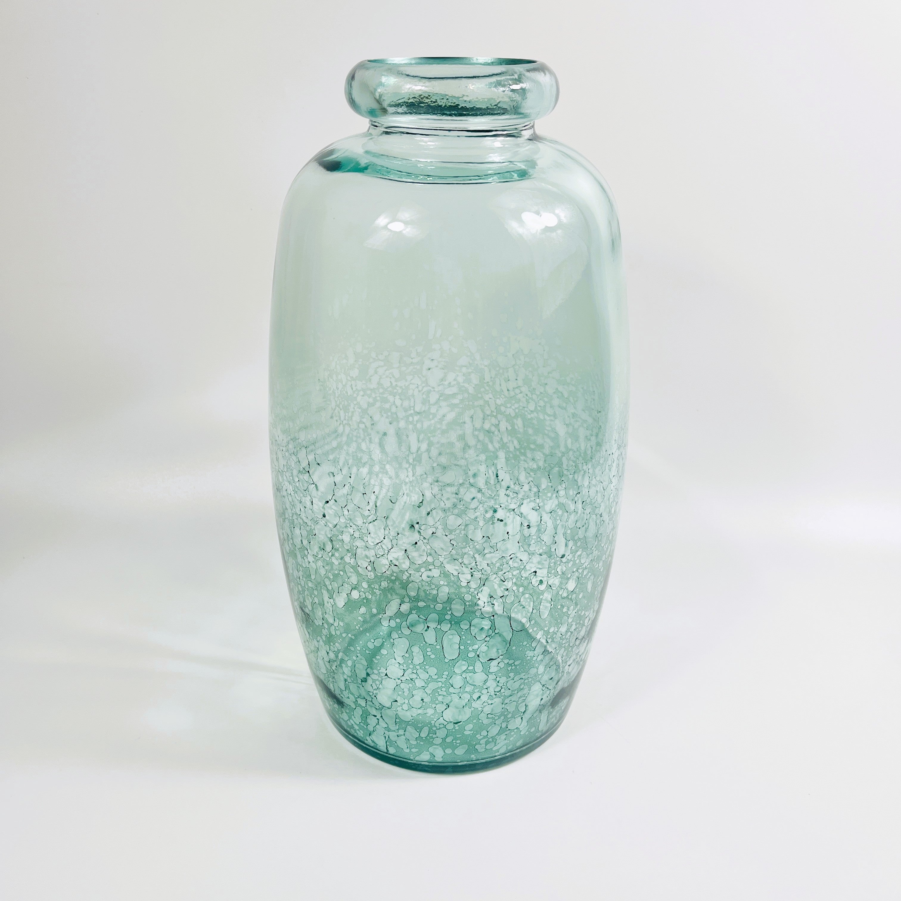 Recycled Glass Ombre Martos Vase 35cm