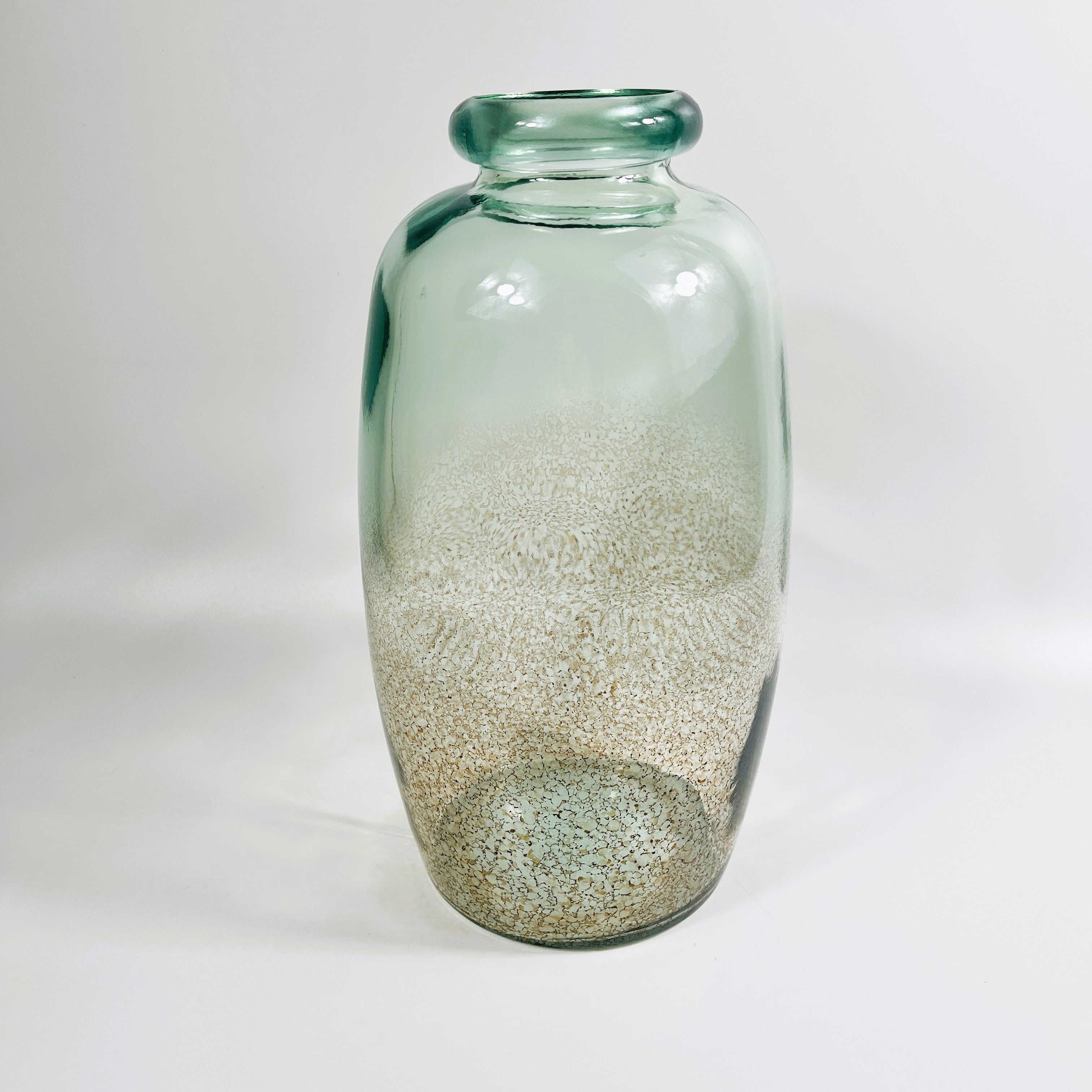 Recycled Glass Ombre Martos Vase 35cm