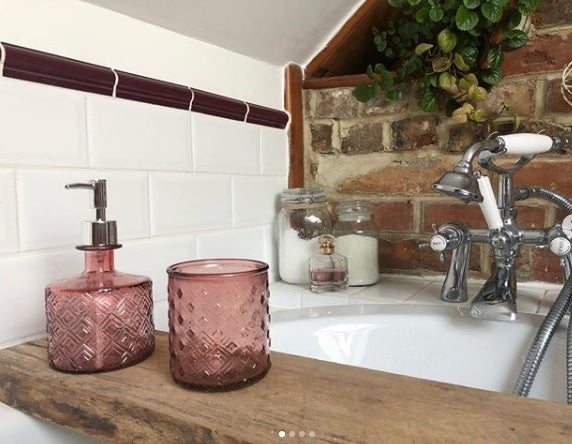 Recycled Glass Soap Dispenser