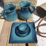 Hand Painted Spanish Ceramic Jug