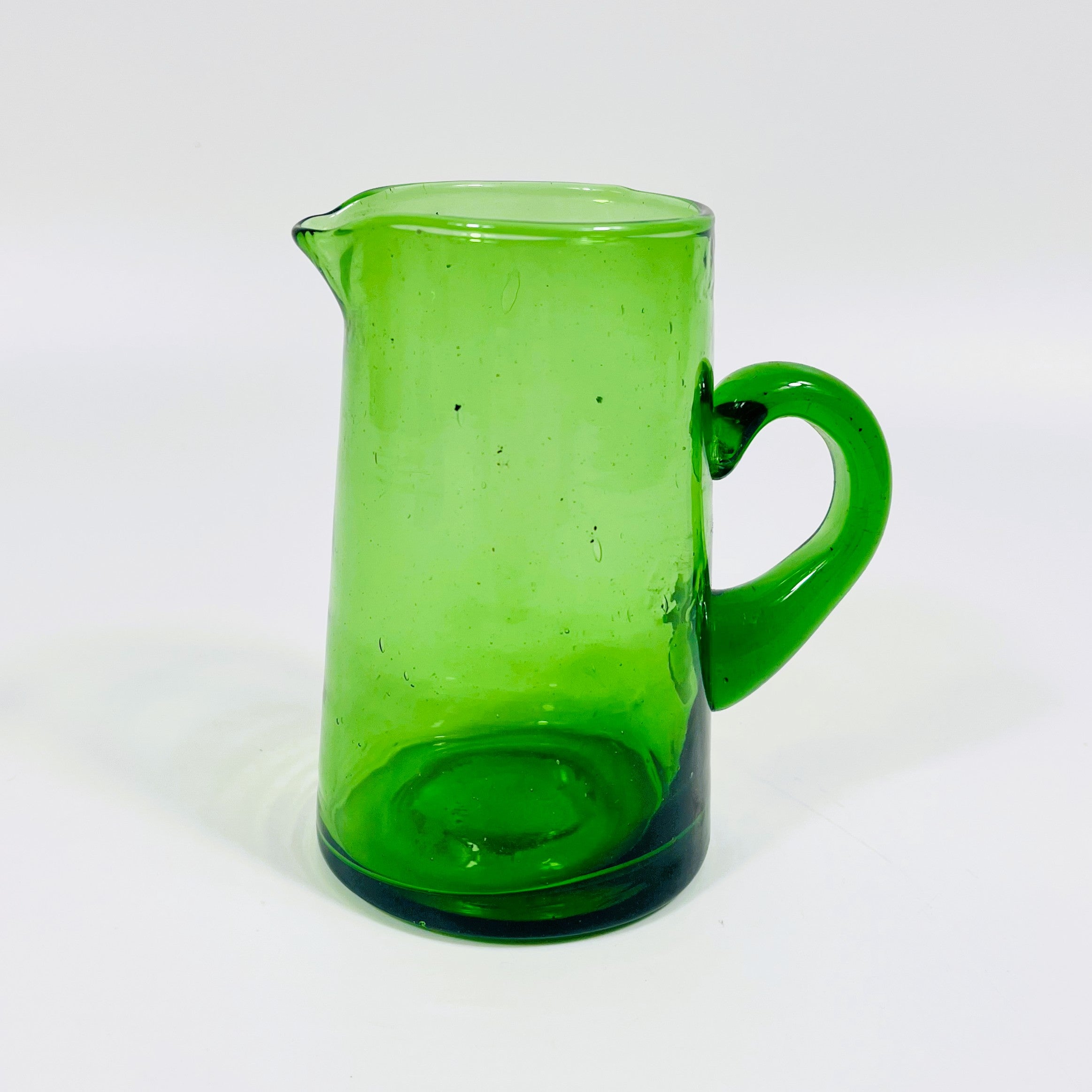 Moroccan Handmade Recycled Glass Petit Jug 300ml