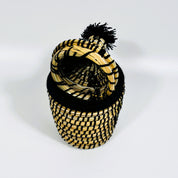 Moroccan Handmade Mini Baskets with Lid