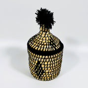 Moroccan Handmade Mini Baskets with Lid