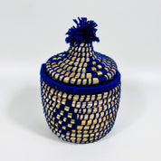 Moroccan Handmade Mini Baskets with Lid