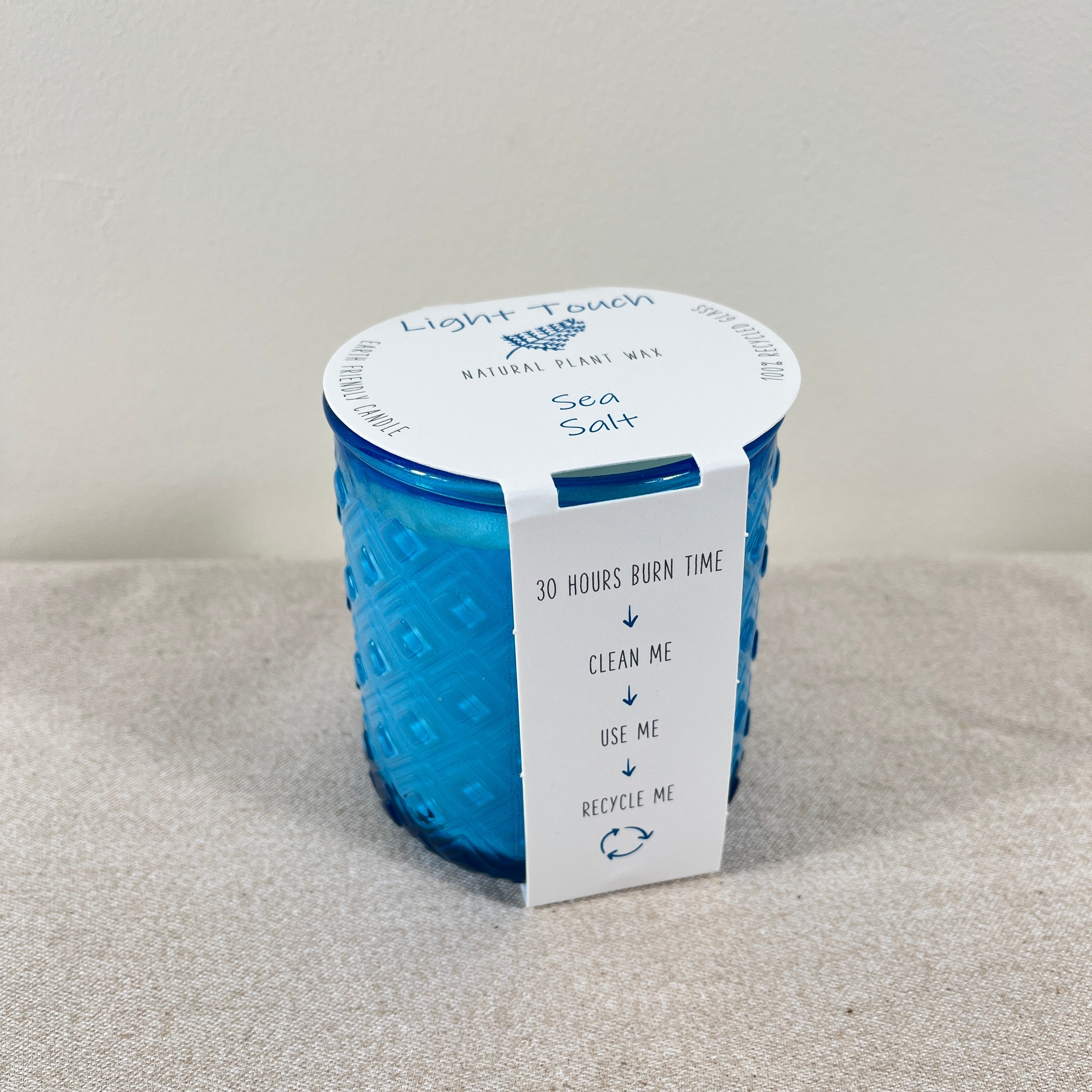 Eco-Friendly Candles: Hand-Poured Natural Wax in 100% Recycled Glass