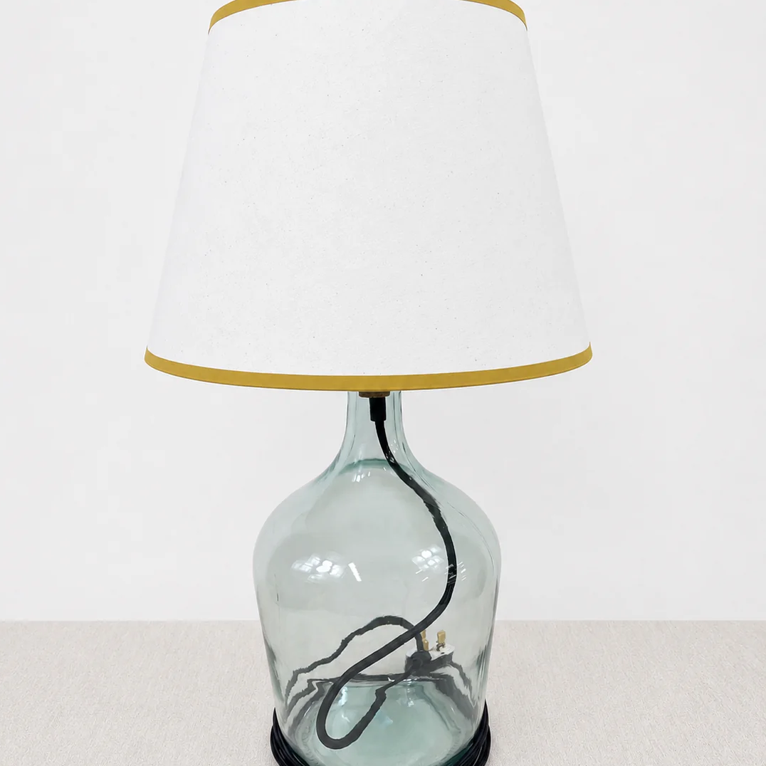 Handmade Contrast Trim Lampshades