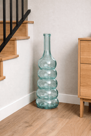 Totem 75cm Recycled Glass Vase