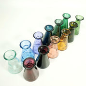 Mixed Case 11cm Recycled Glass "Tarifa" Straight Bud Vase (24/case)