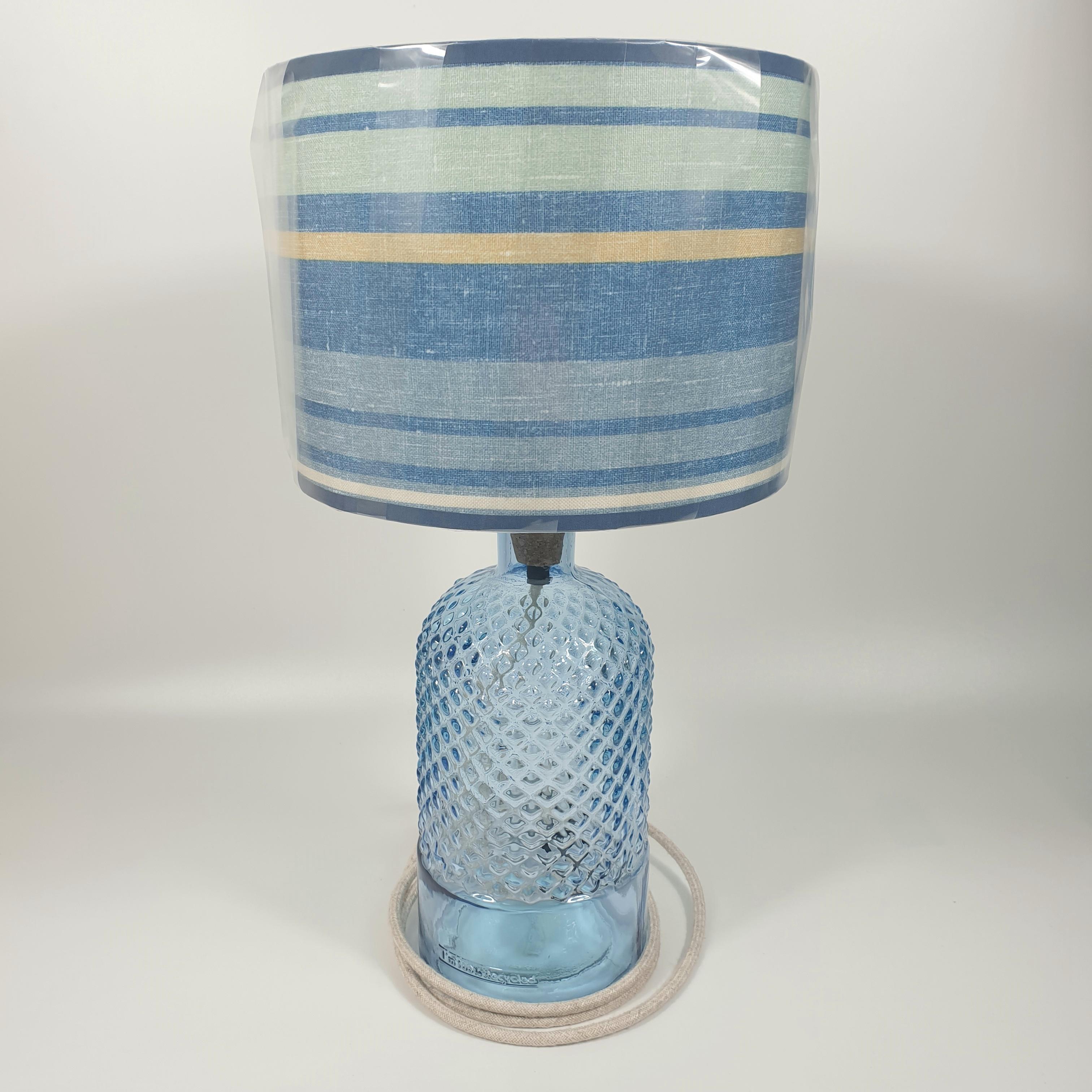 Limited Edition Blue Stripe Shade 10" only
