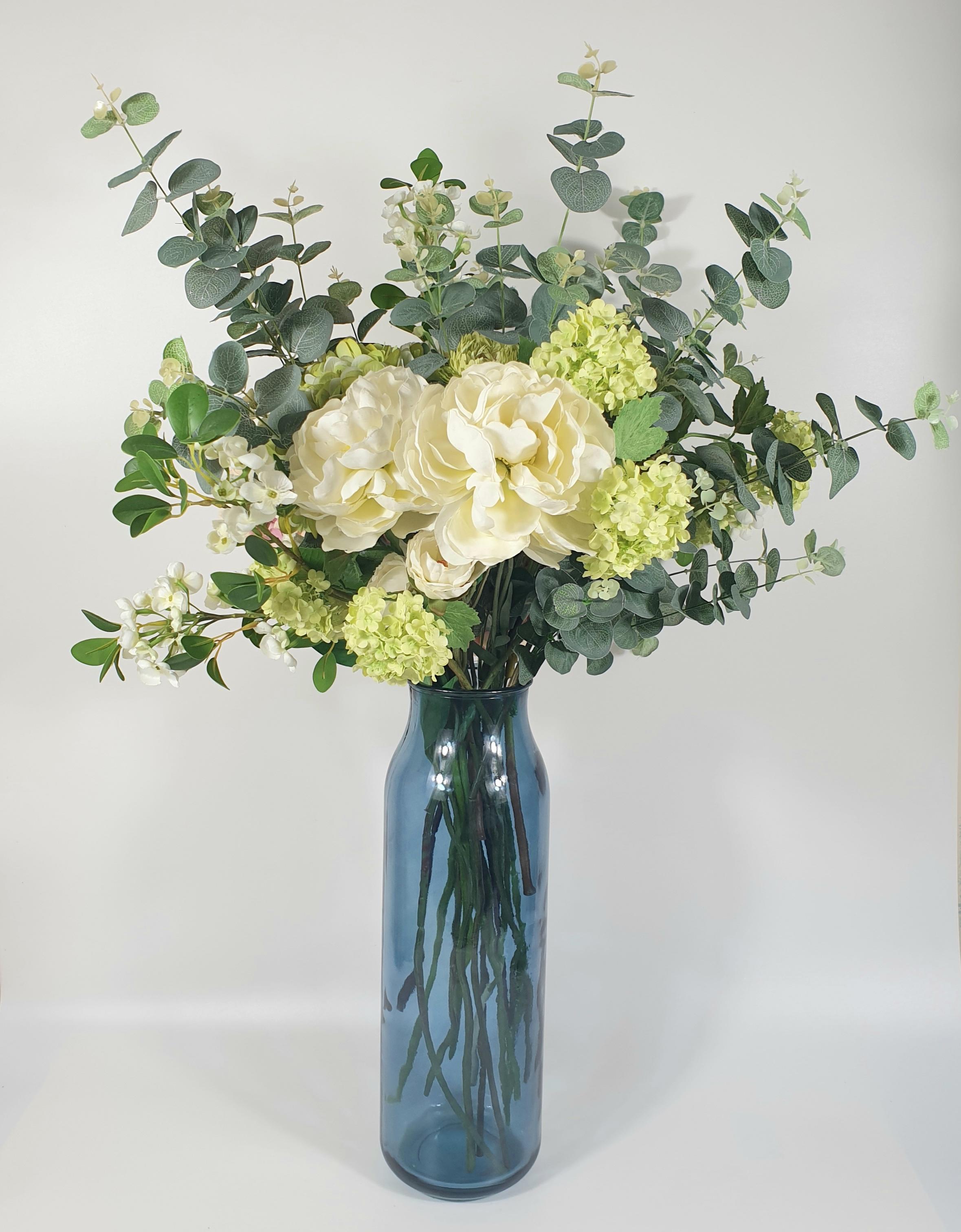 Recycled Glass Jar Vase 45cm