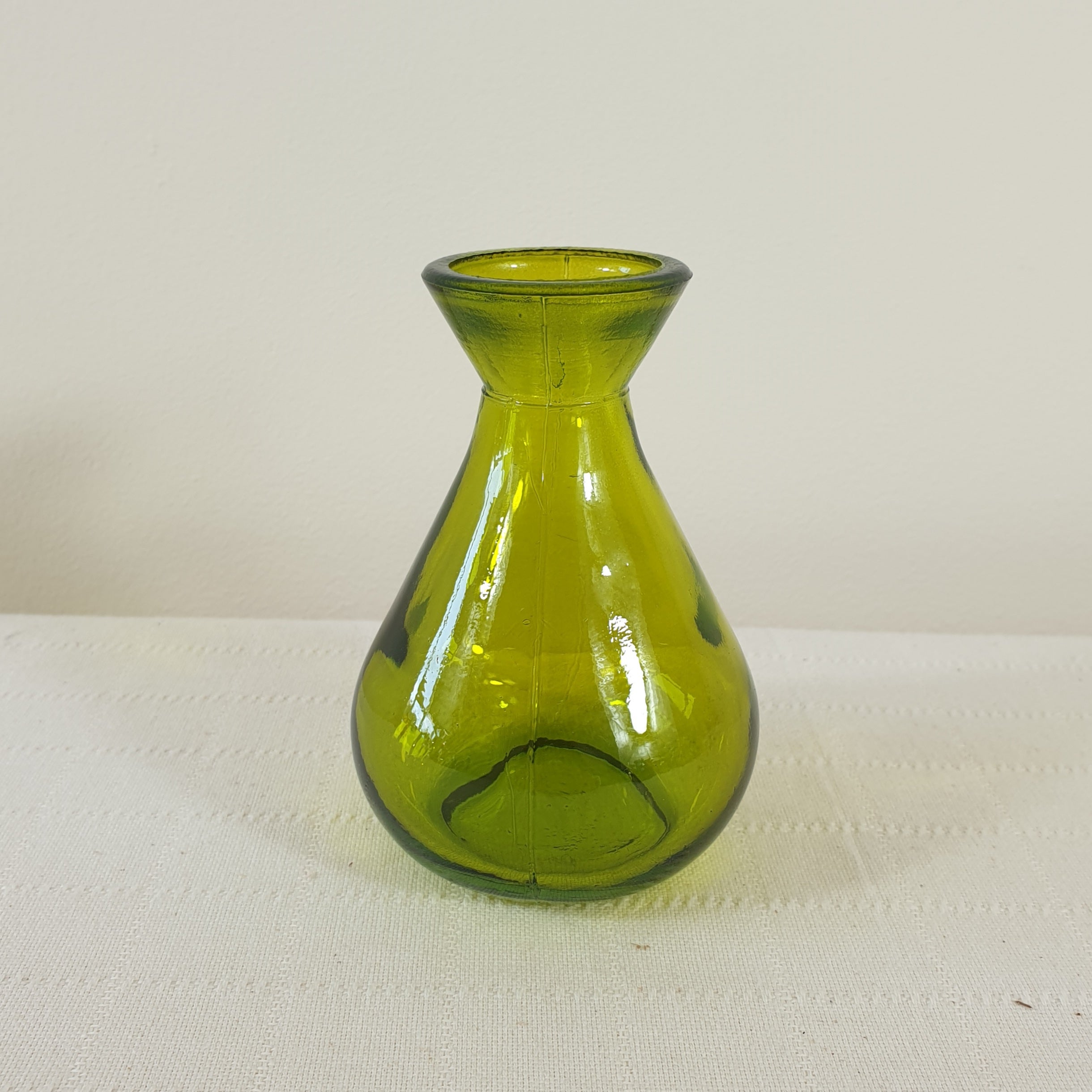Recycled glass "Adra" bud vase 11cm