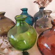 Recycled Glass Simplicity Blown Glass Vase 18cm