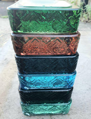 Rectangular Recycled Glass Soap Dish