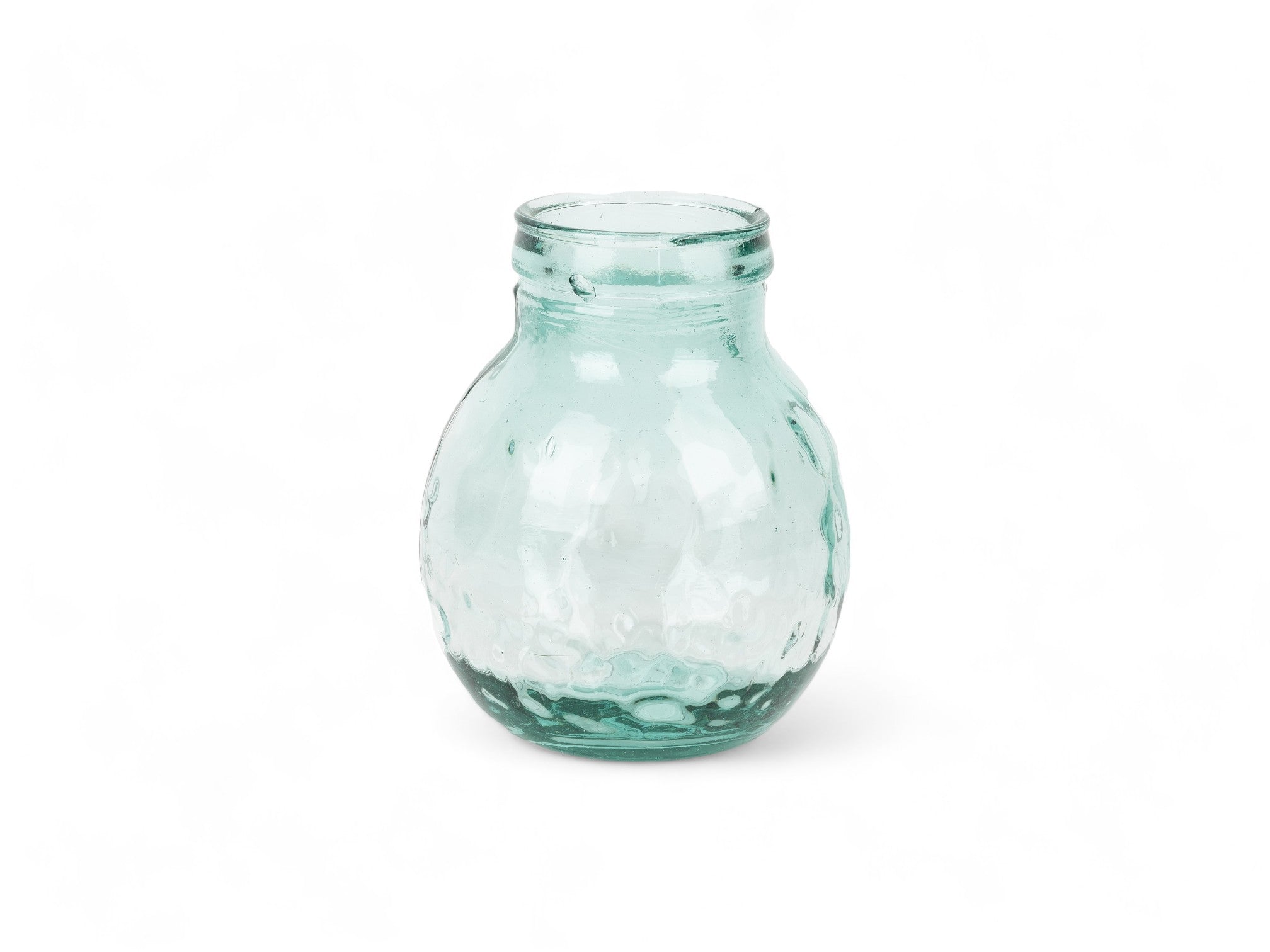 Recycled Glass Large Storage Honey Vase 24cm