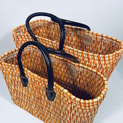 Orange Tote set of 2