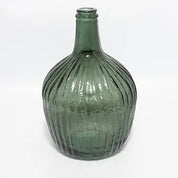 Recycled Glass Rustic Ripple Vase 30cm