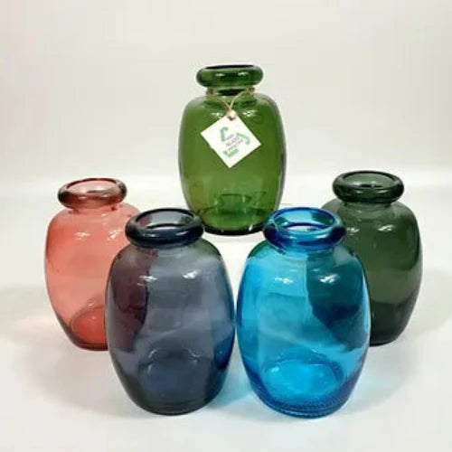 Recycled Glass Martos Vase 16cm