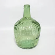 Recycled Glass Rustic Ripple Vase 30cm