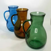 Recycled Glass Tall Coloured Jug 2.3 Litre