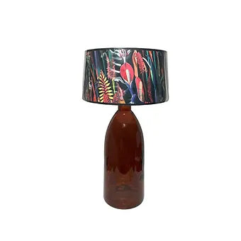 Recycled Glass Lamp 67cm Boston