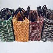 Moroccan Handmade Basket Plum Tote