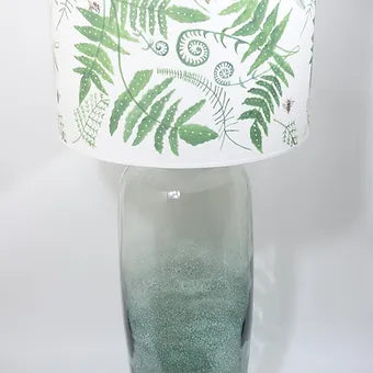 Recycled Glass Lamp Mint 76cm Martos "Ombre"