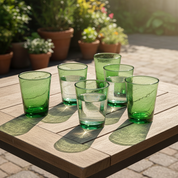 Moroccan Handmade Recycled Glass Tumbler 200ml