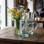 Moroccan Handmade Recycled Glass Petit Jug 300ml