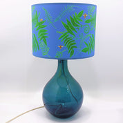 49cm Garrafa Recycled Glass Bottle Lamp