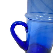 Moroccan Handmade Recycled Glass 1 litre Jug